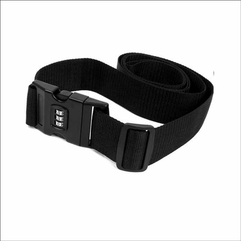 Buy Luggage Securing Belt for Suitcase Bags - Black in Pakistan | Clicknget