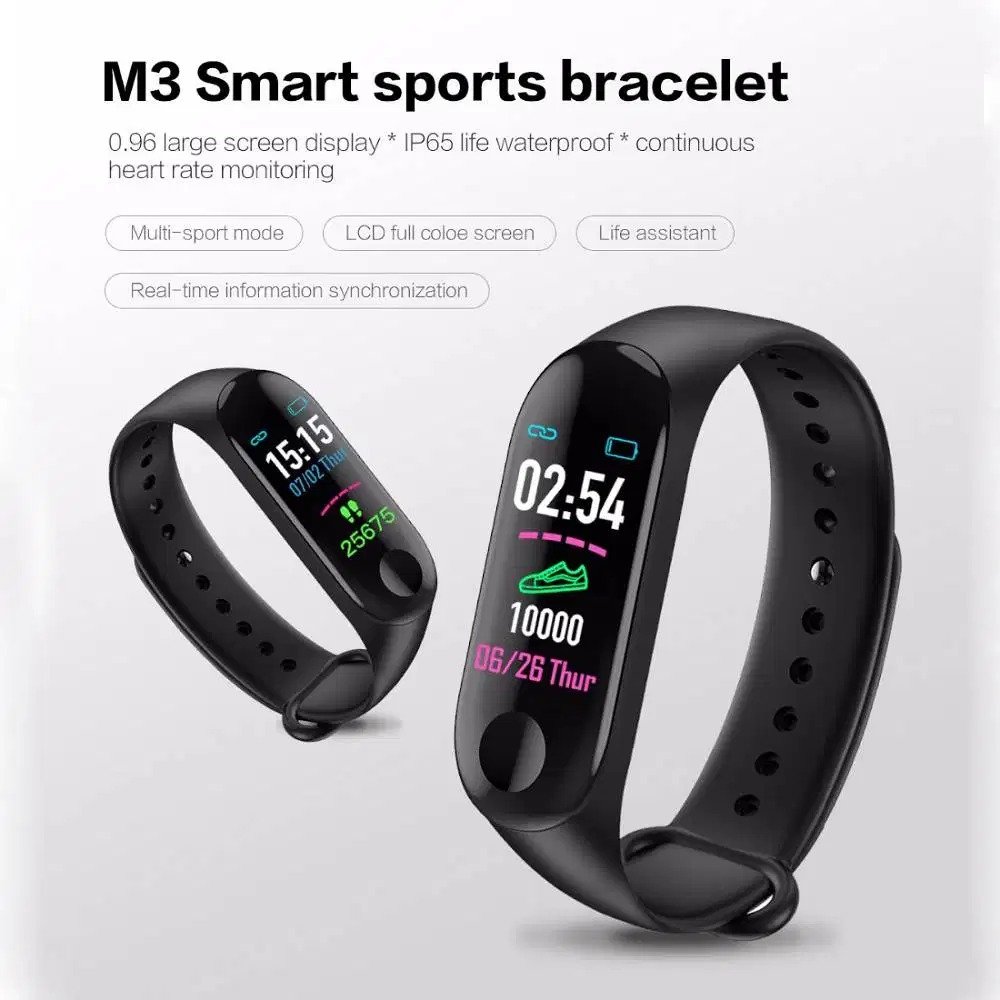 M3-Band-Sport-Wristband-Blood-Pressure-Monitor-Heart-Rate